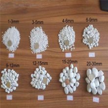 靈壽縣瑪琳礦產(chǎn)品加工廠 營口瑪琳白色碎石，為綠化園林添一抹純凈雅致